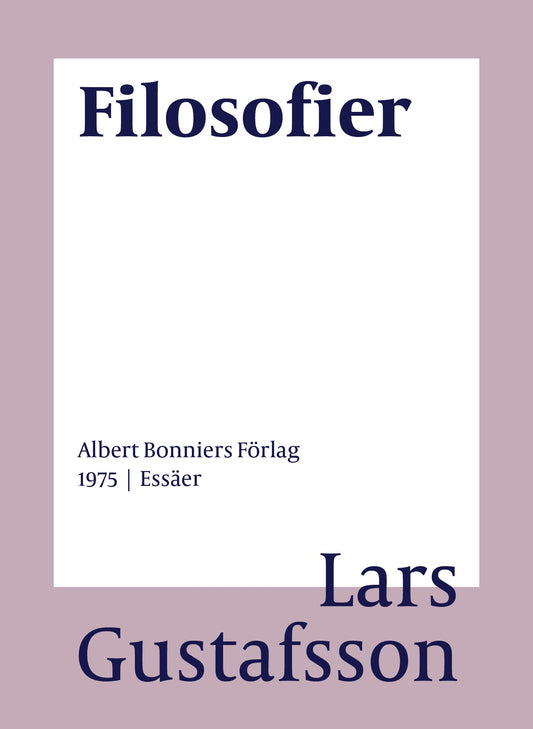 Filosofier : essäer – E-bok