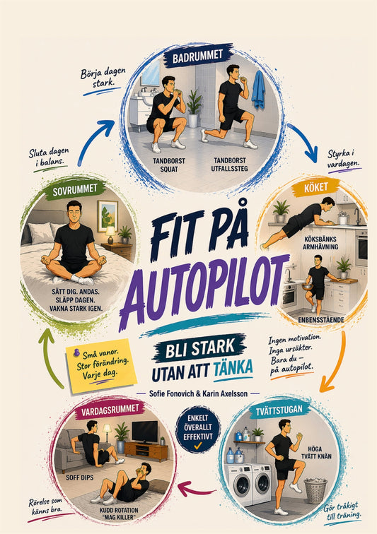 Fit på autopilot: BLI STARK UTAN ATT TÄNKA – E-bok