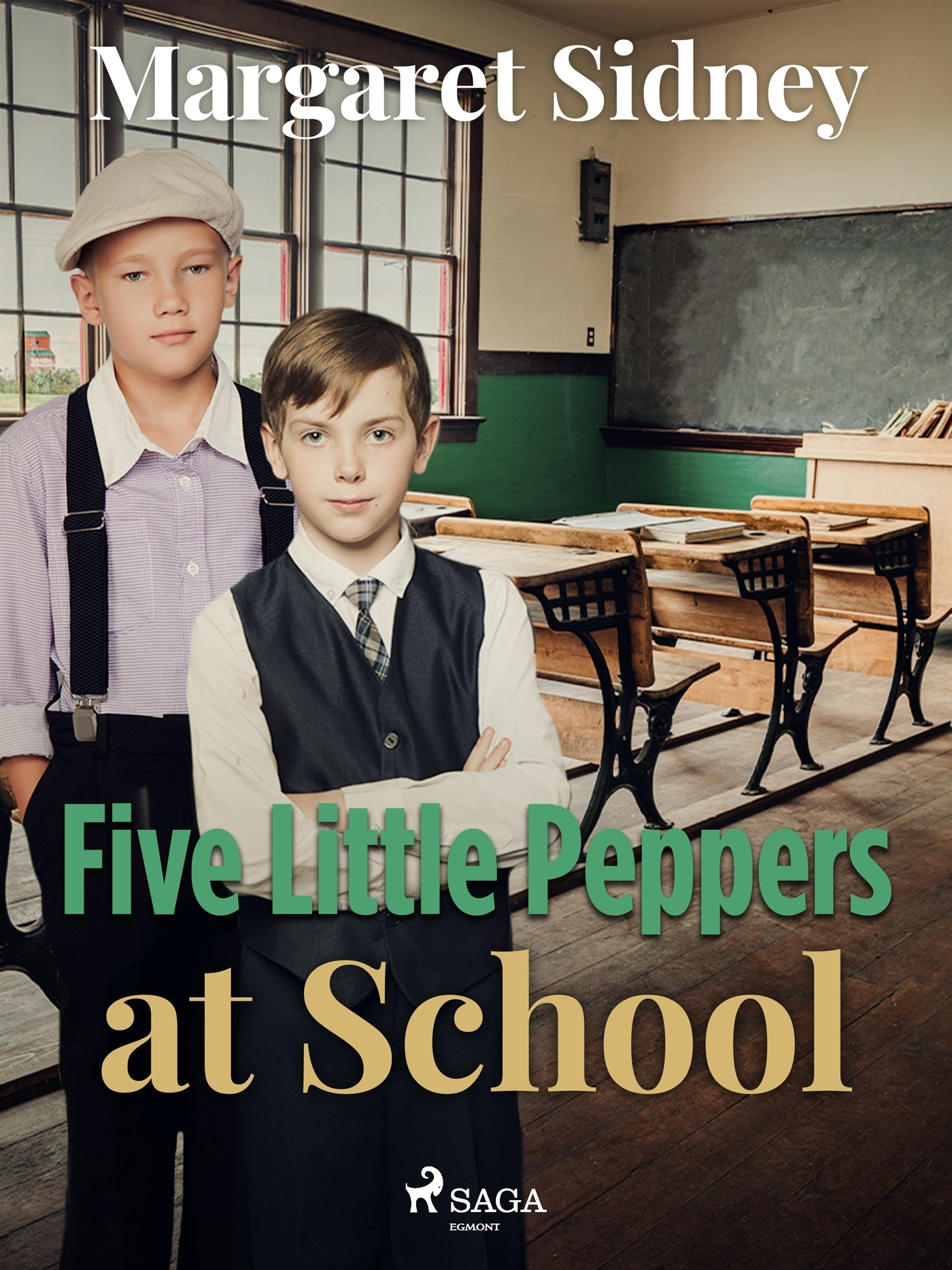 Five Little Peppers at School – E-bok