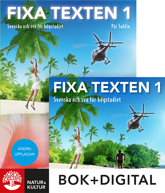 Fixa texten 1 Paket Bok+Digital