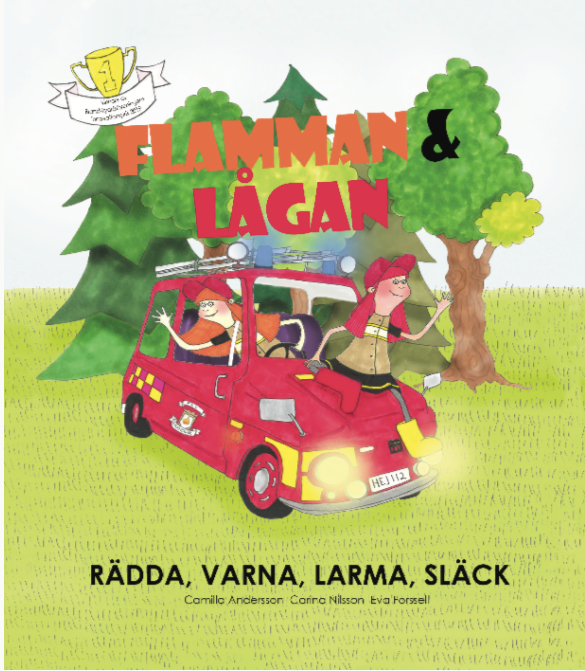 Flame & Blaze - Learn fire safety – Ljudbok