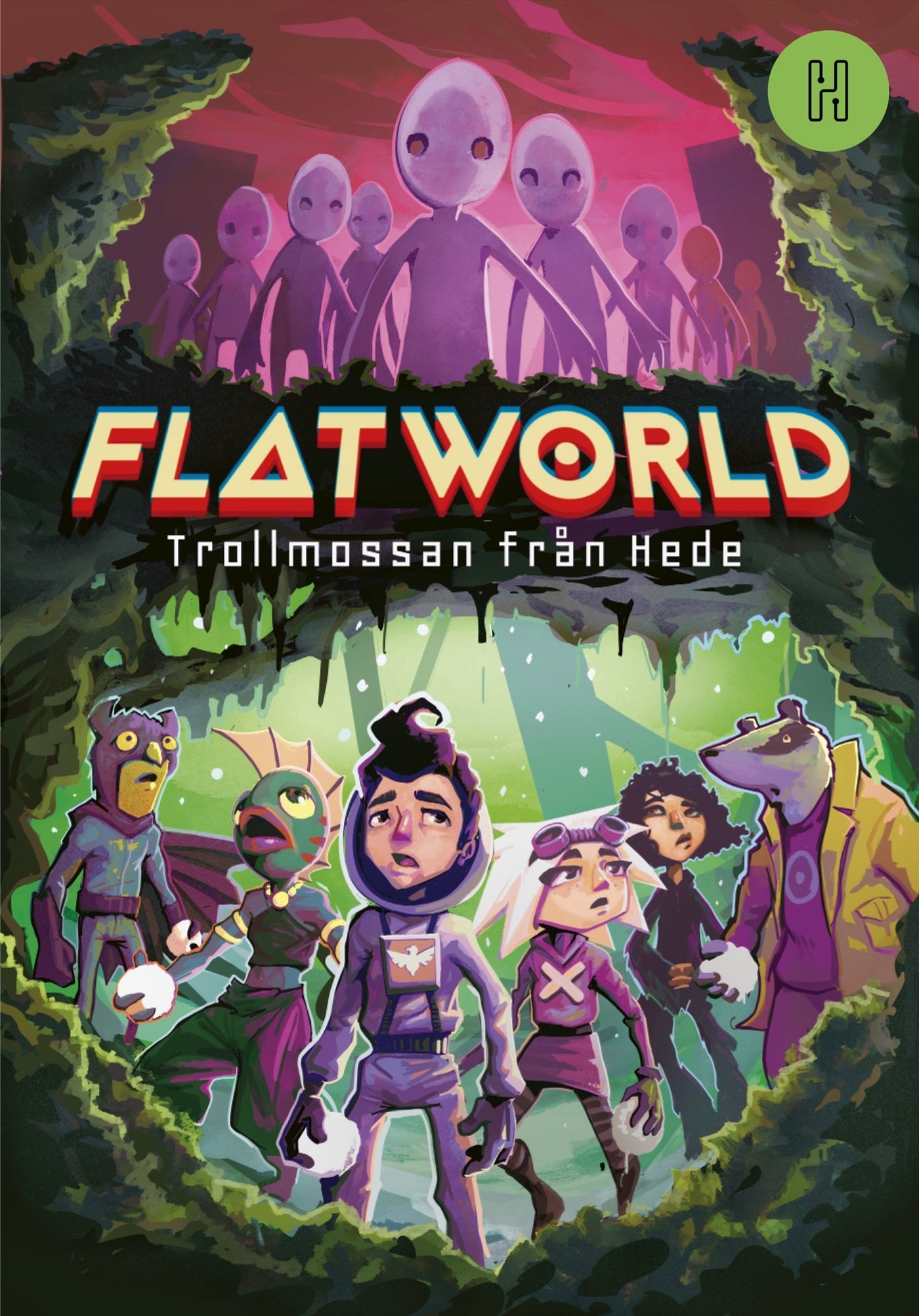 Flatworld - Trollmossan från Hede – E-bok