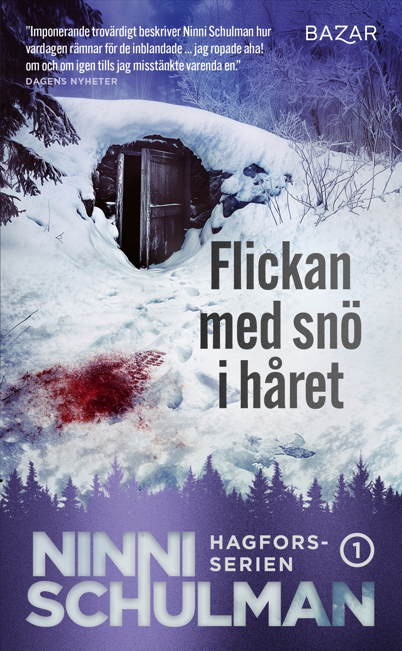 Flickan med snö i håret – E-bok