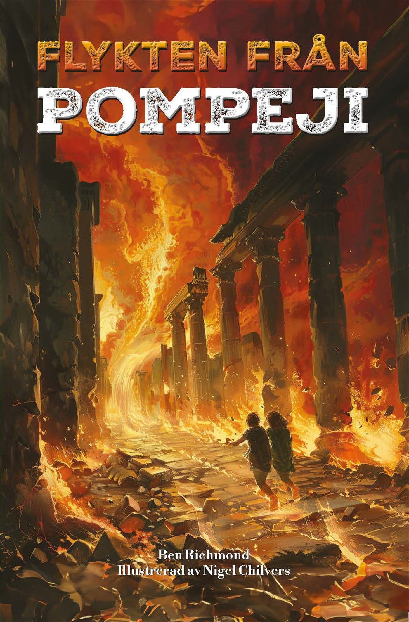 Flykten från Pompeji – E-bok