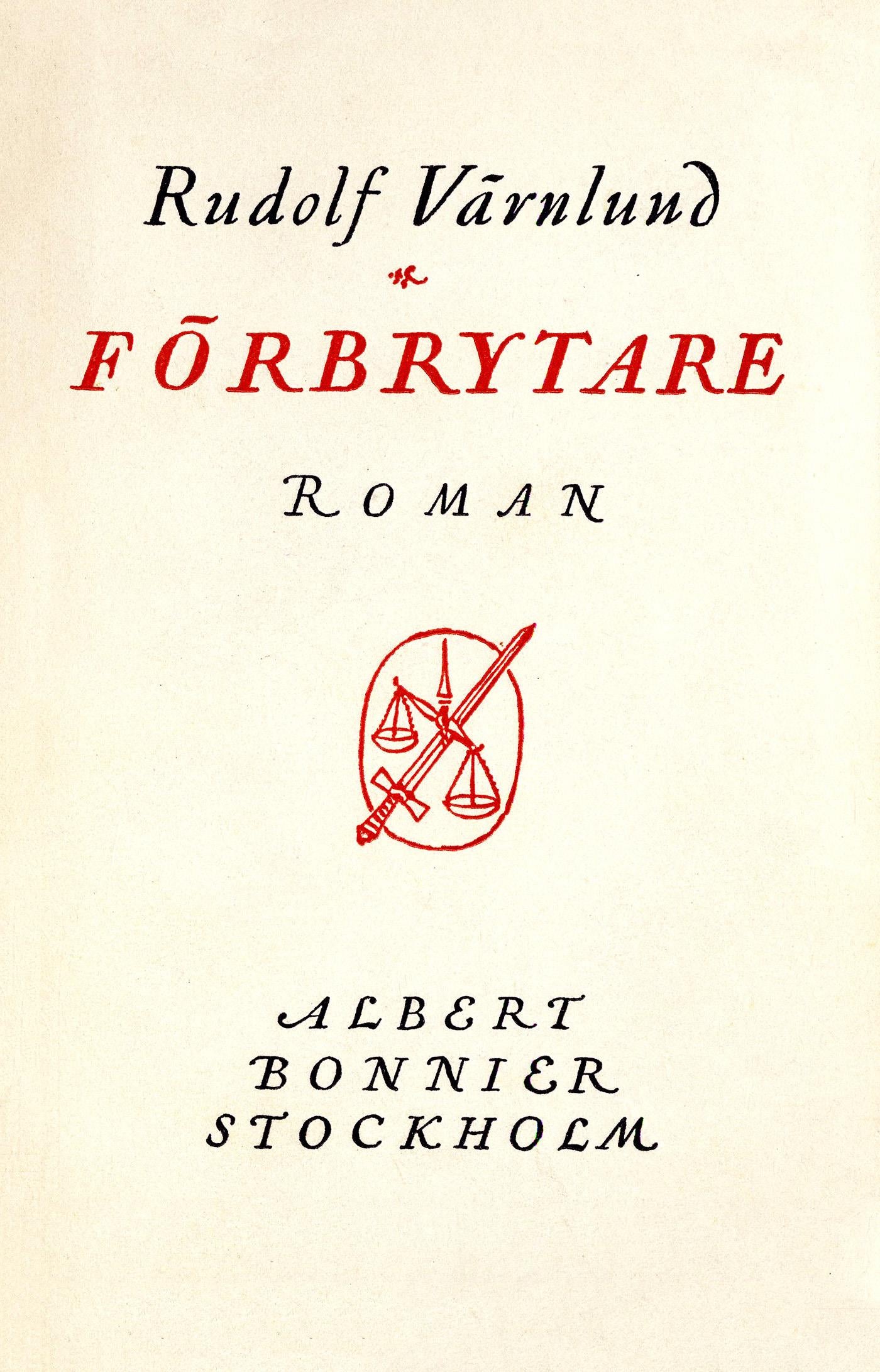 Förbrytare – E-bok