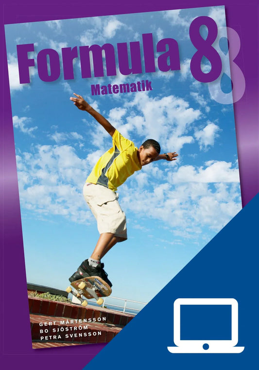Formula 8, digitalt lärarmaterial, 12 mån (OBS! Endast för lärare)