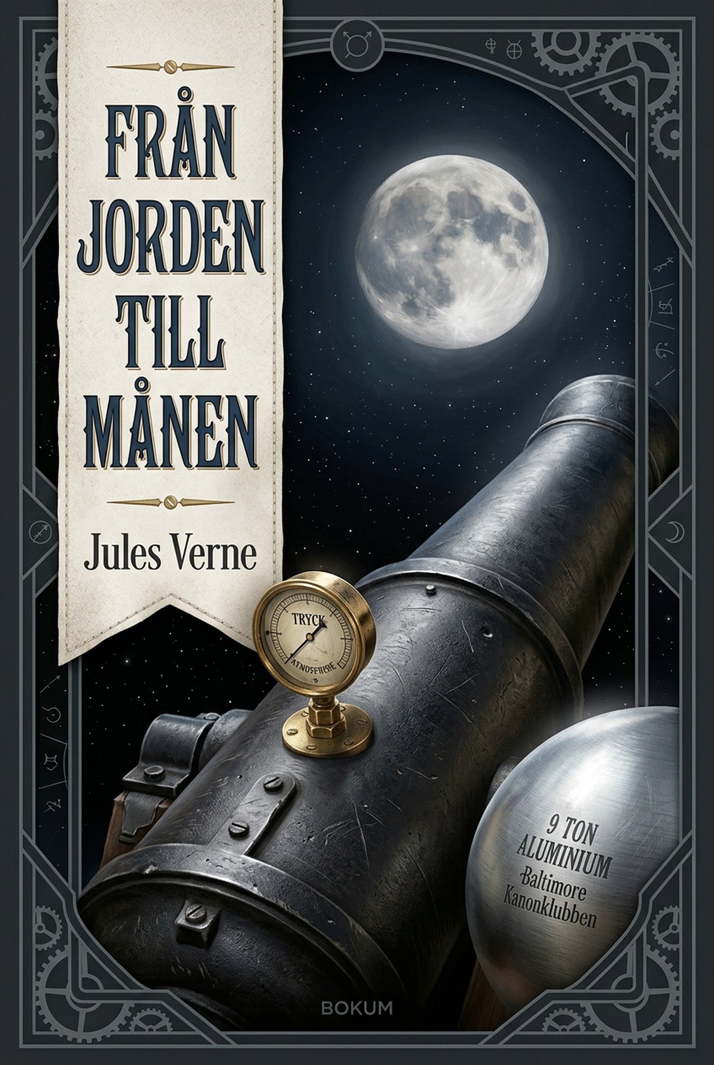 Från jorden till månen – E-bok