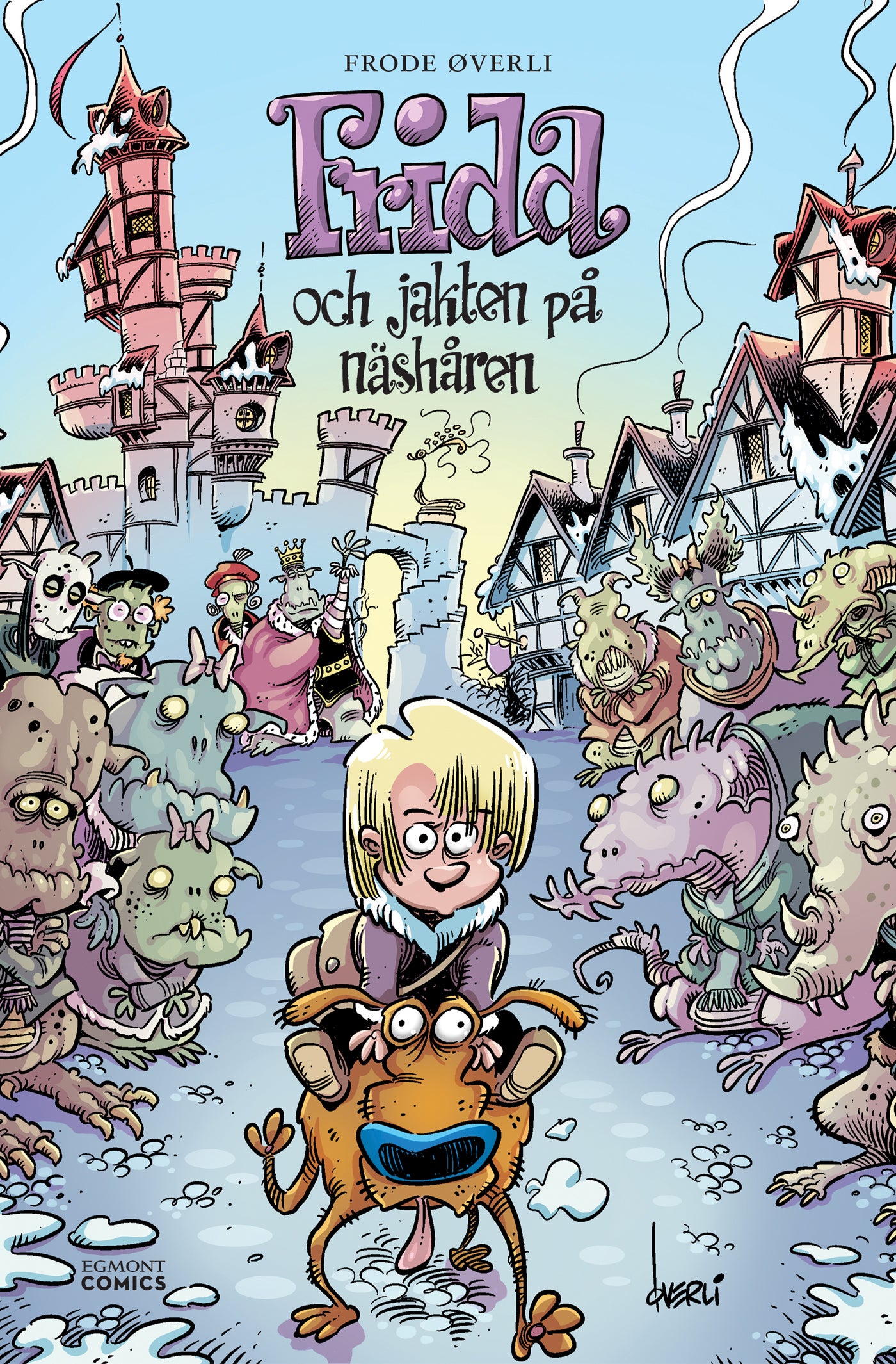 Frida och jakten på näshåren – E-bok