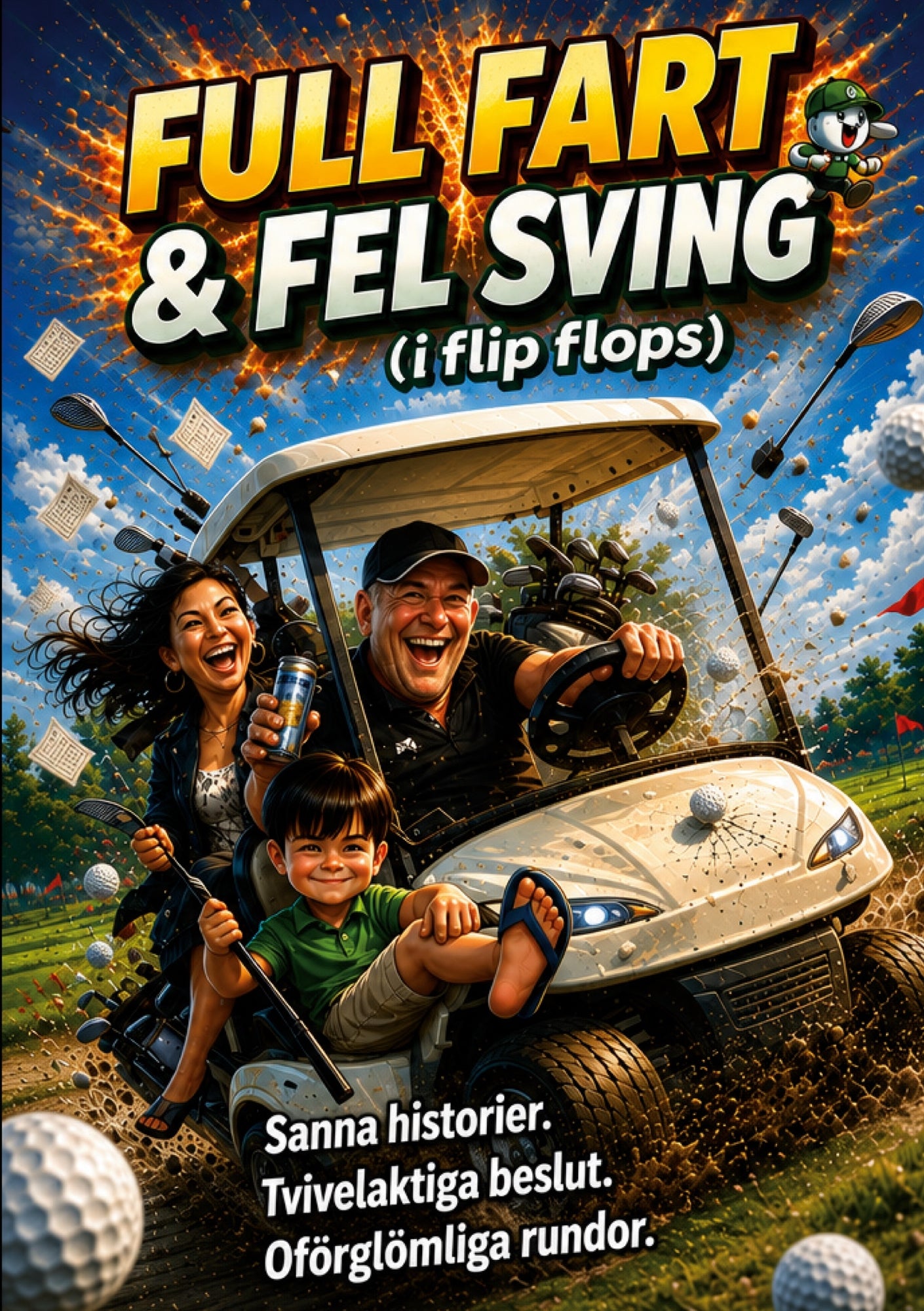 Full fart & fel sving: (i flip flops) – E-bok