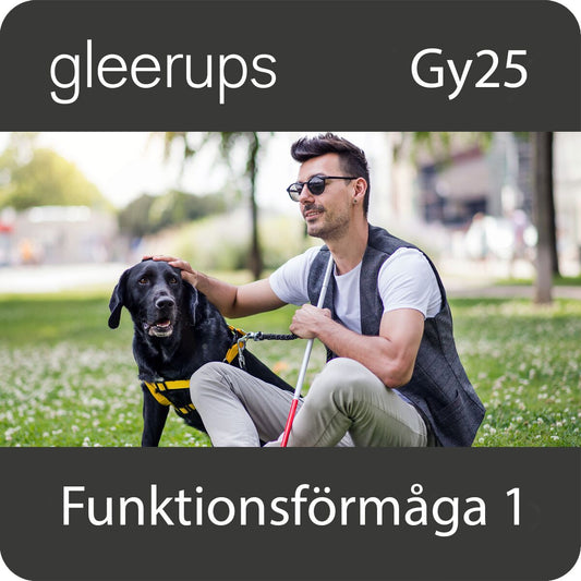 Funktionsförmåga 1, digitalt läromedel, lärare, 12 mån, Gy25 (OBS! Endast för lärare)