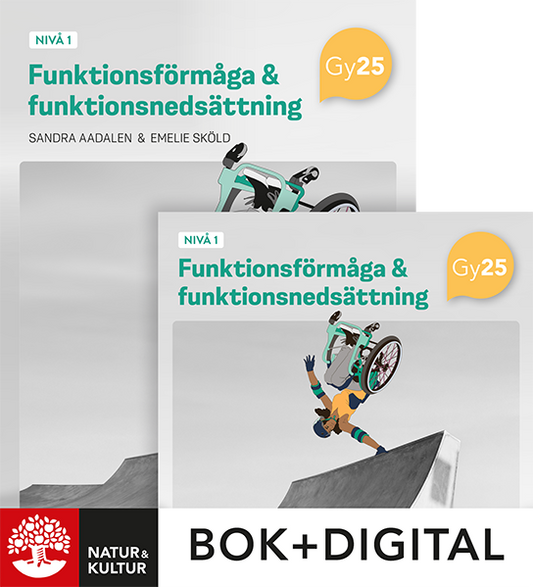 Funktionsförmåga och funktionsnedsättning nivå 1 Paket Bok+Digital