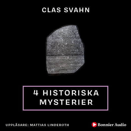 Fyra historiska mysterier – Ljudbok