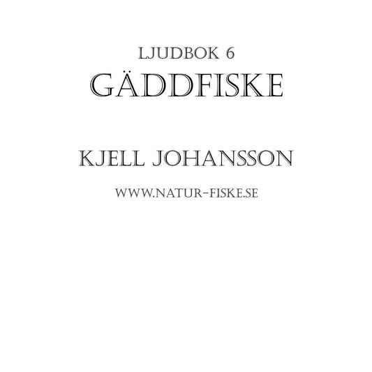 Gäddfiske – Ljudbok