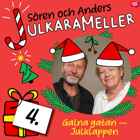Galna gatan - Julklappen – Ljudbok