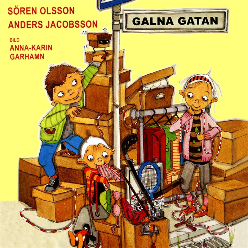 Galna gatan – Ljudbok