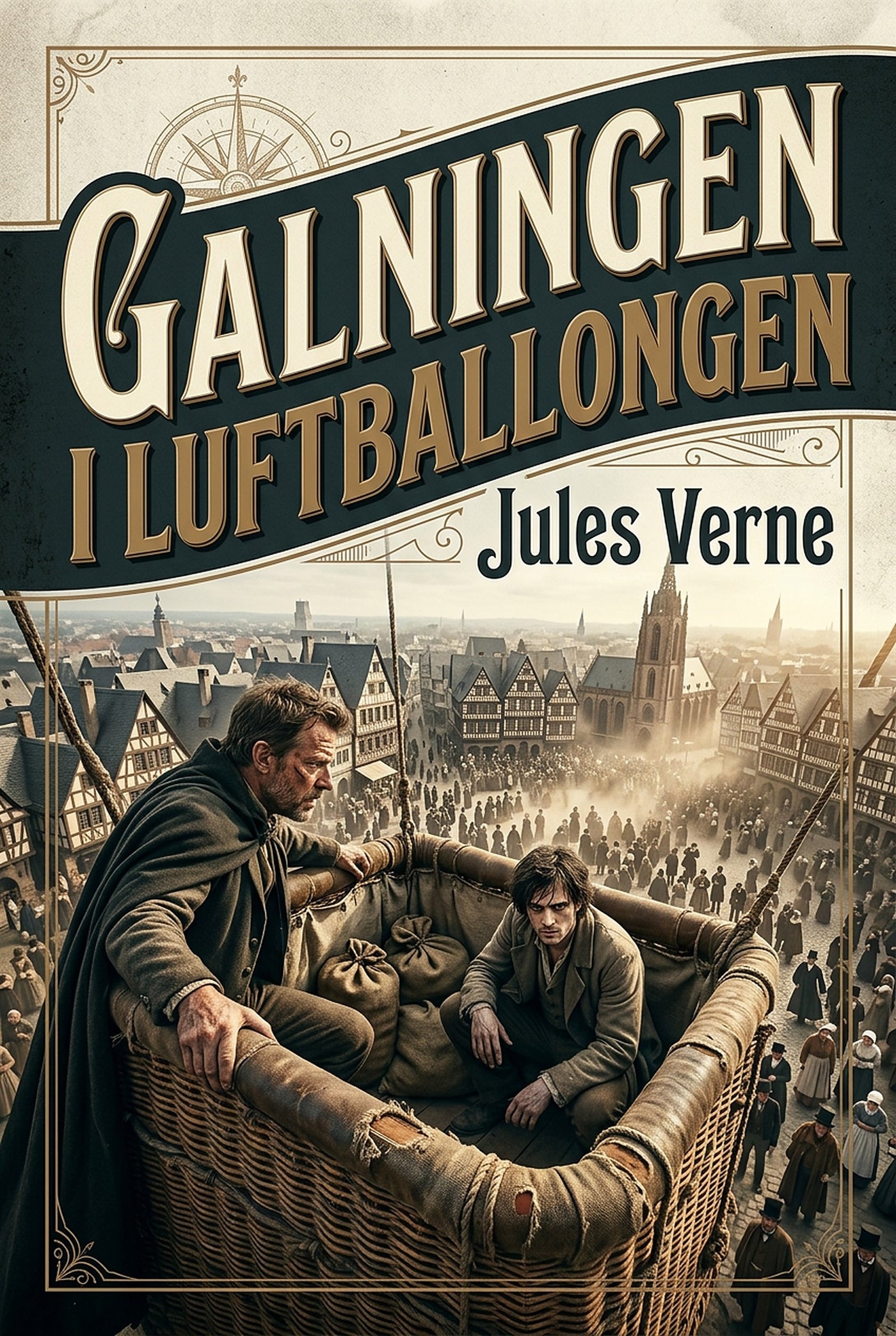 Galningen i luftballongen – E-bok