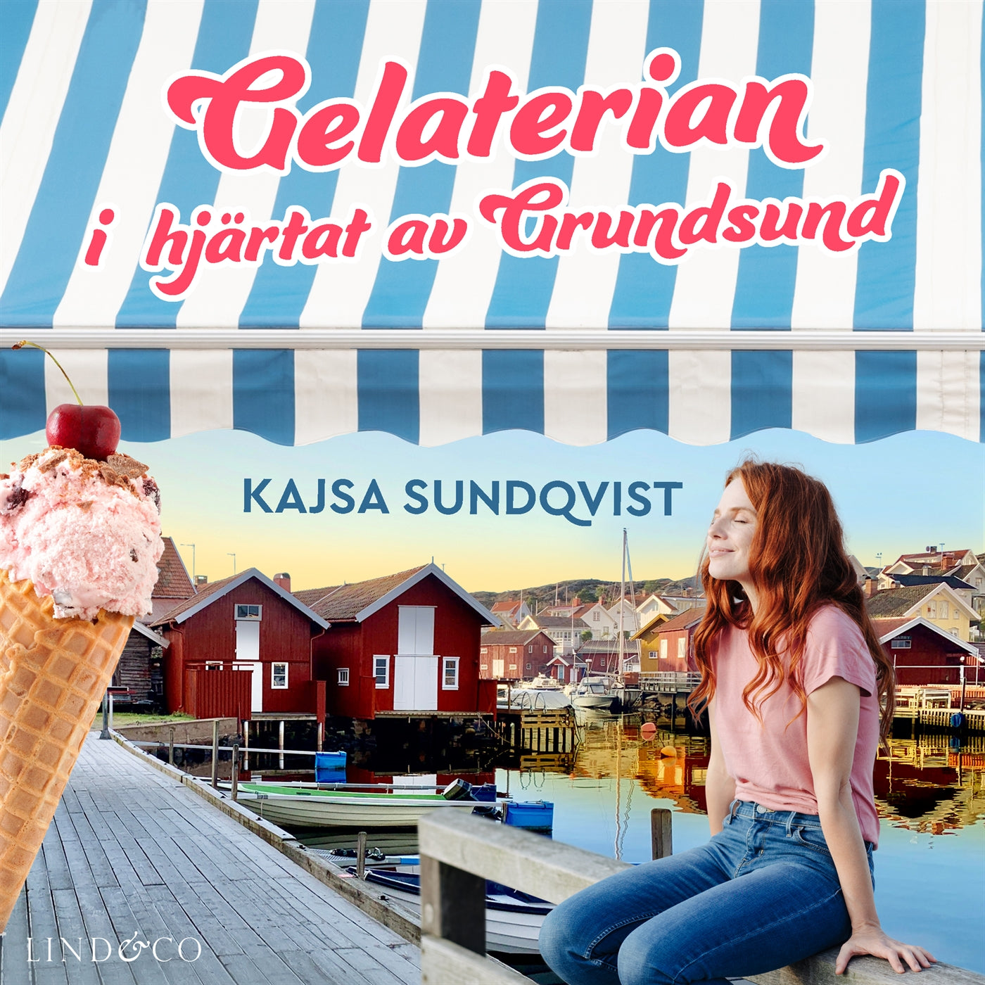 Gelaterian i hjärtat av Grundsund  – Ljudbok