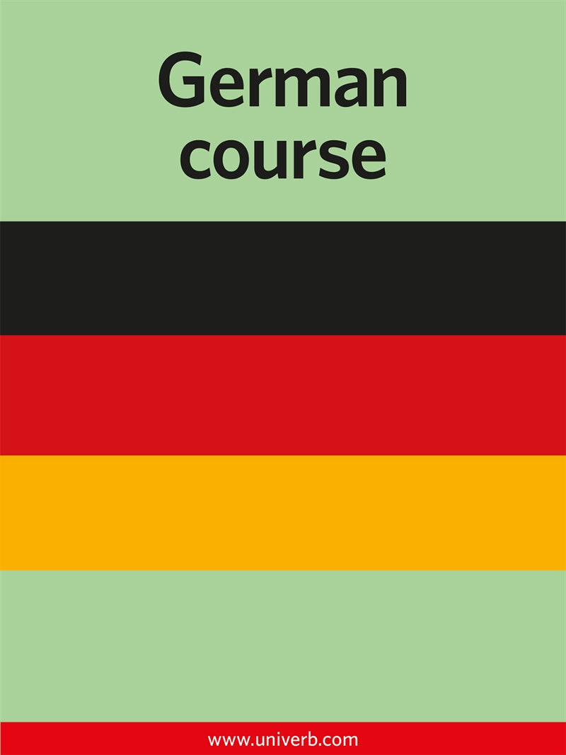 German course – E-bok