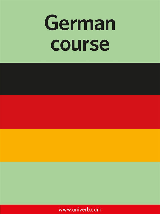 German course – E-bok