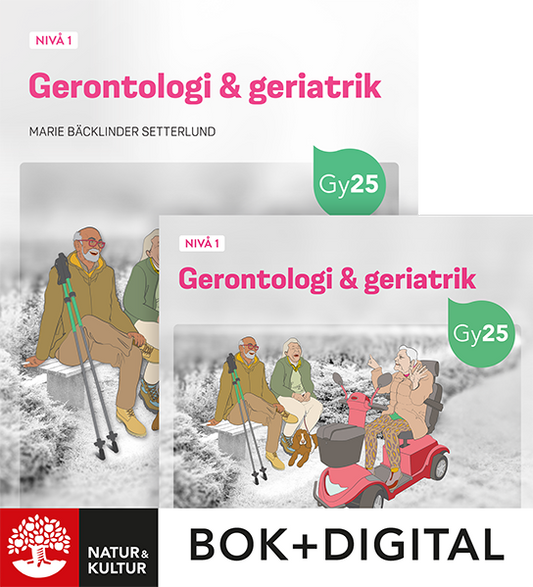 Gerontologi & geriatrik nivå 1 Paket Bok+Digital