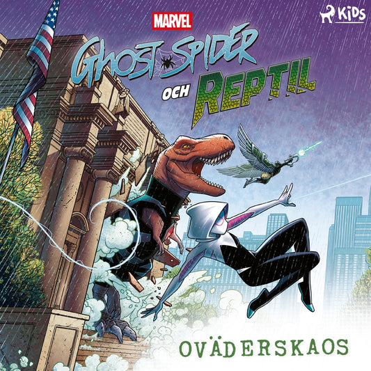 Ghost-Spider och Reptil: Oväderskaos – Ljudbok