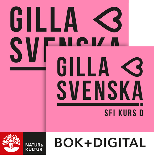 Gilla svenska D Paket Bok+Digital