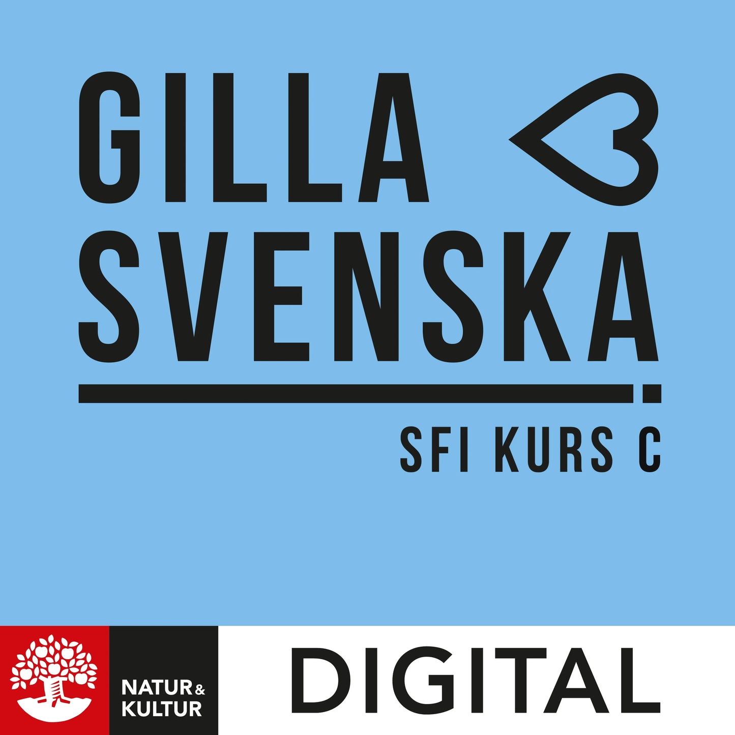 Gilla svenska sfi kurs C Digital 12 mån