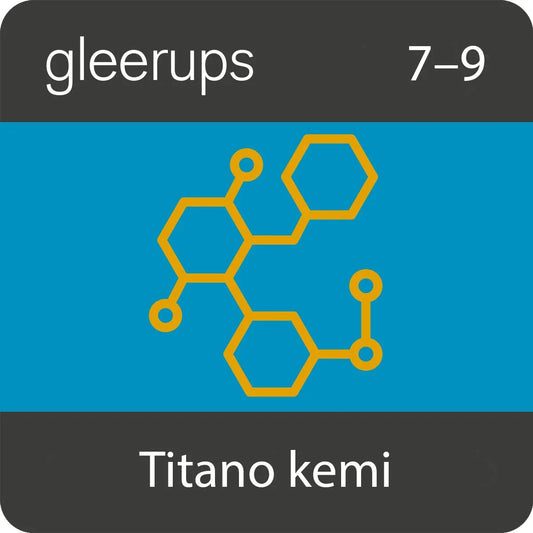 Gleerups Titano kemi 7-9, digitalt läromedel, lärare, 12 mån (OBS! Endast för lärare)