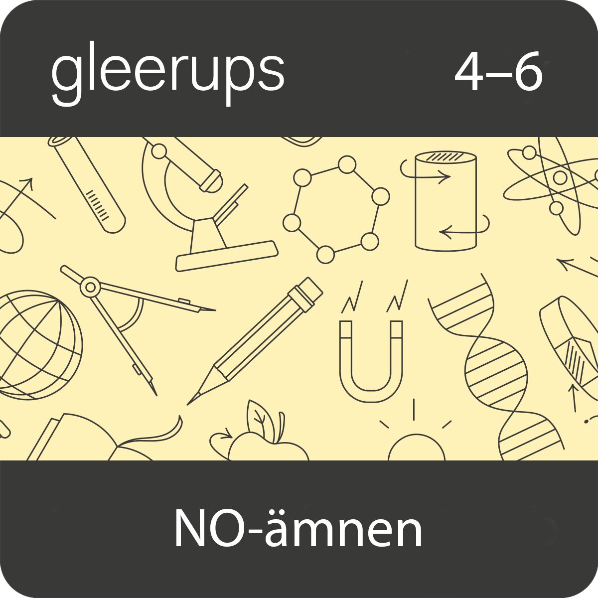 Gleerups Utkik NO-ämnen 4-6, dig läromedel, elev, 12 mån