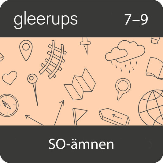 Gleerups Utkik SO-ämnen 7-9, dig läromedel, elev, 12 mån