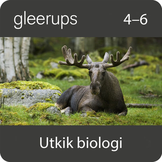 Gleerups Utkik biologi 4-6, digitalt läromedel, elev, 12 mån
