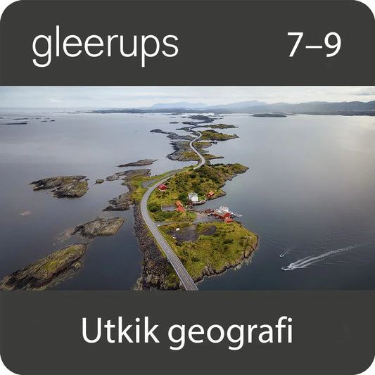 Gleerups Utkik geografi 7-9, dig läromedel, lärare, 12 m (OBS! Endast för lärare)