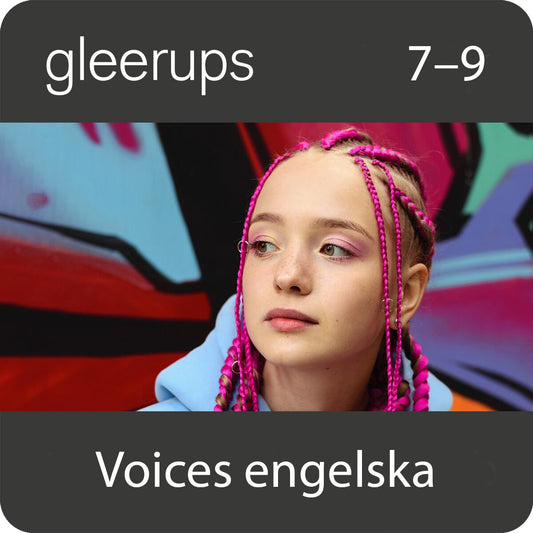 Gleerups Voices engelska 7-9, digitalt, elev 12 mån