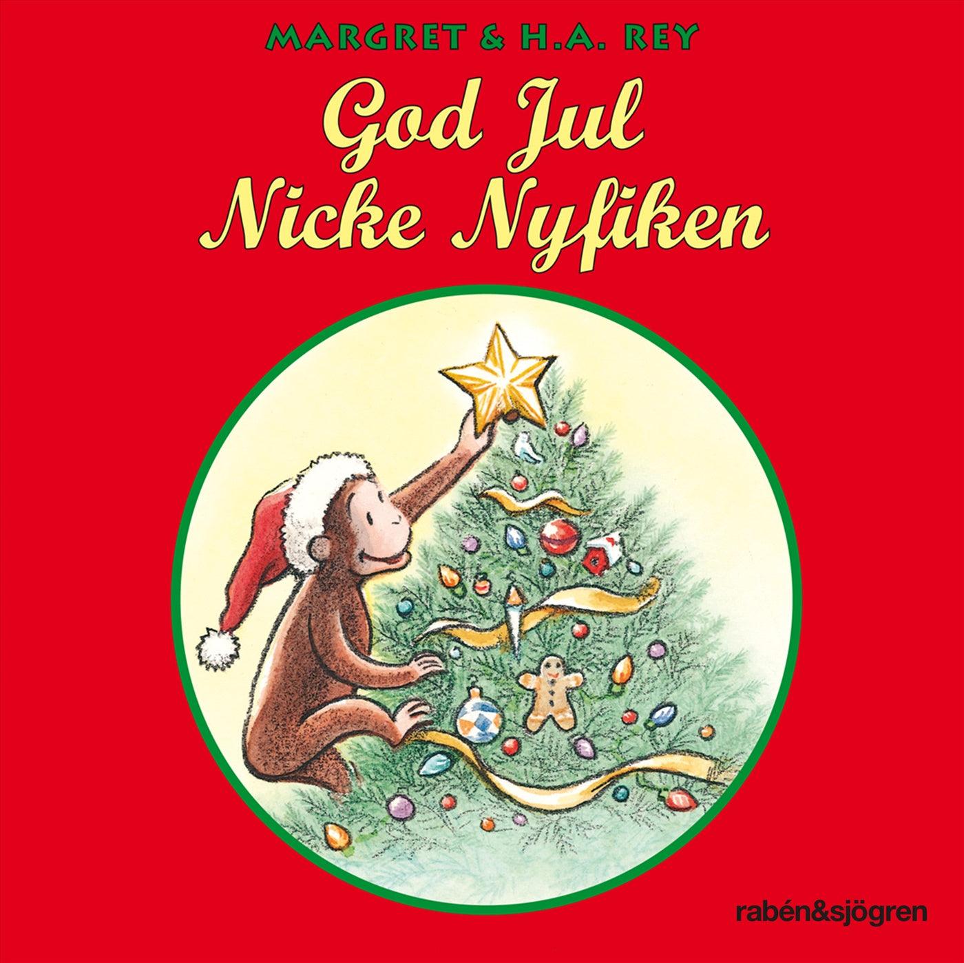 God Jul Nicke Nyfiken – Ljudbok