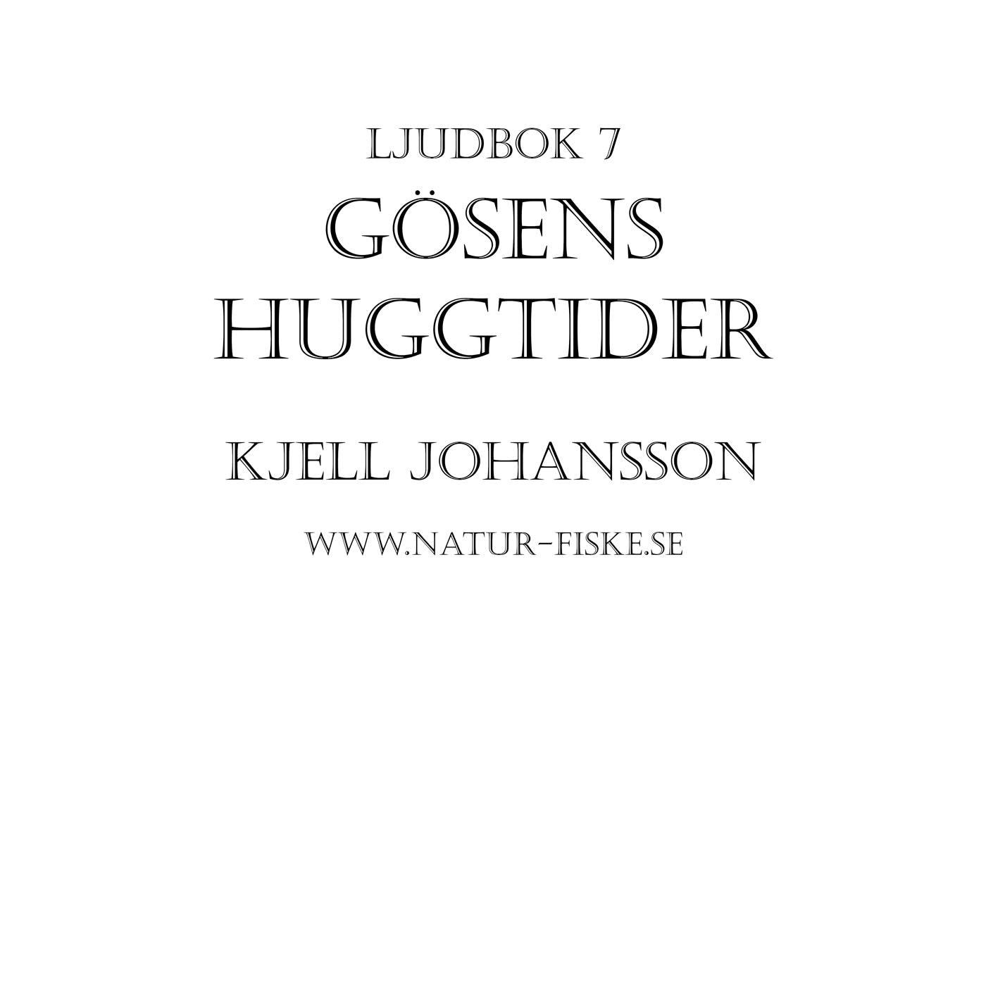 Gösens Huggtider – Ljudbok