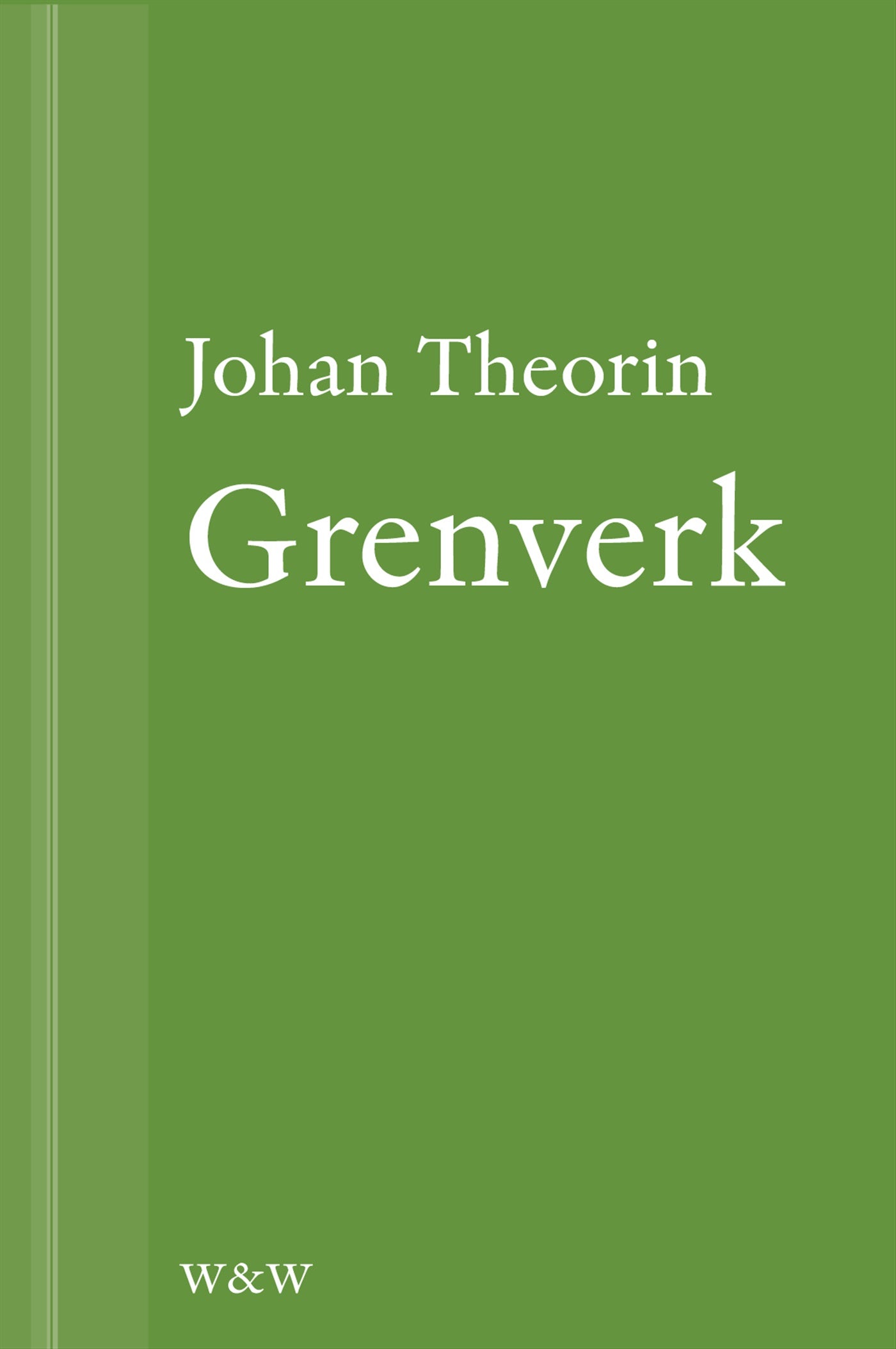Grenverk: En novell ur På stort alvar – E-bok