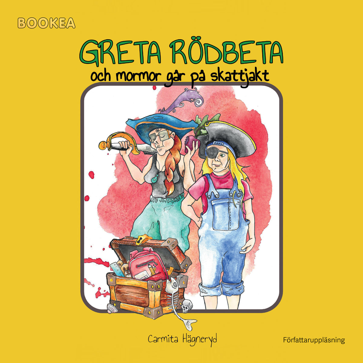 Greta Rödbeta och mormor går på skattjakt – Ljudbok