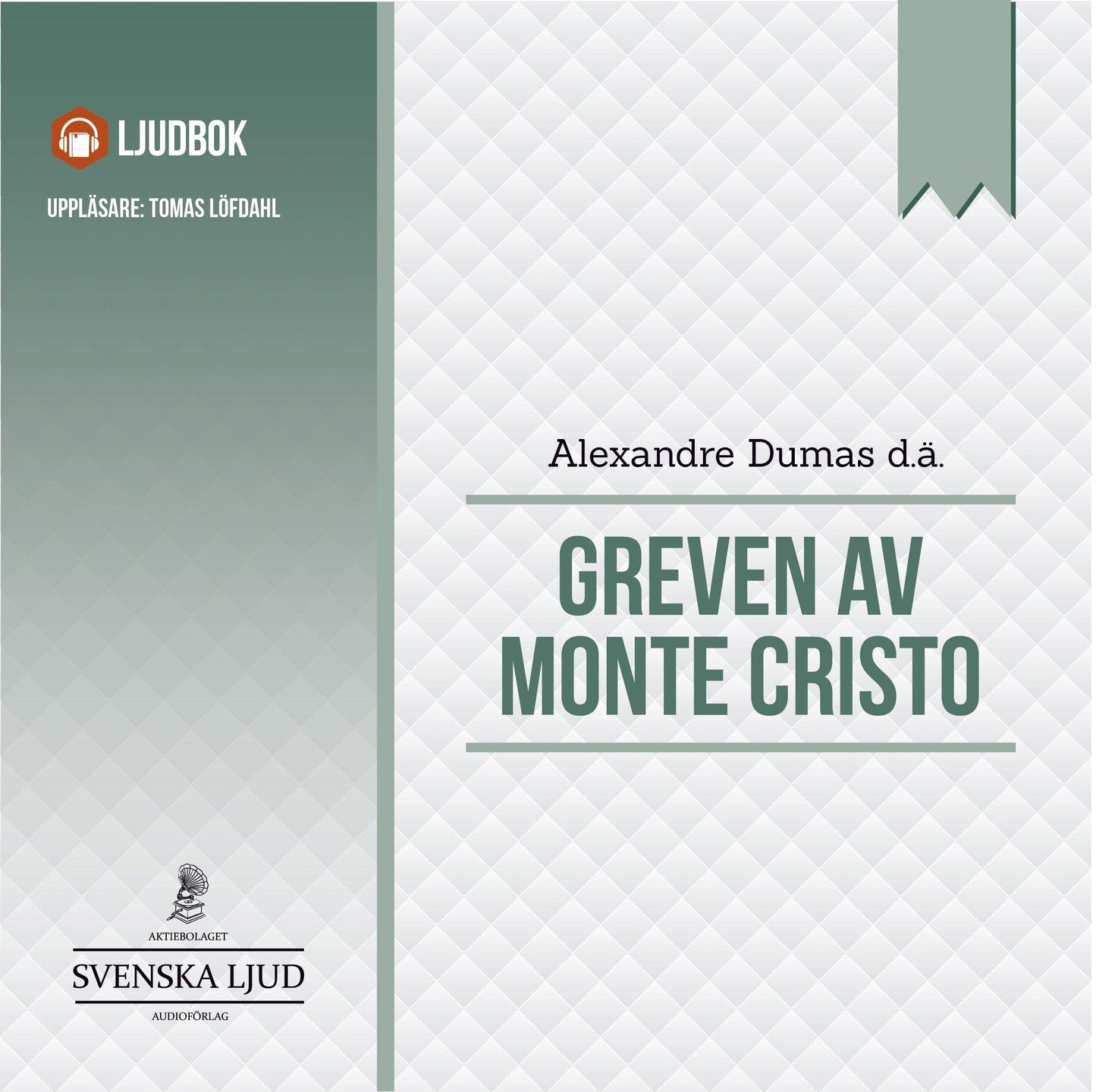 Greven av Monte Cristo – Ljudbok