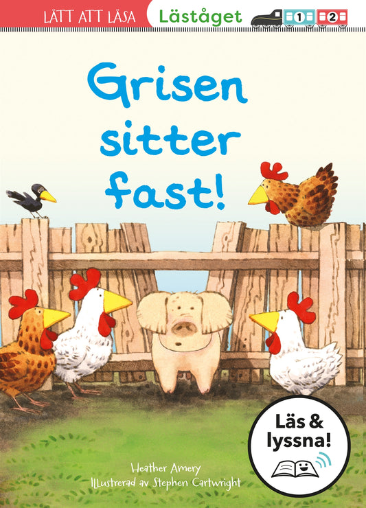 Grisen sitter fast! (Läs & lyssna) – E-bok