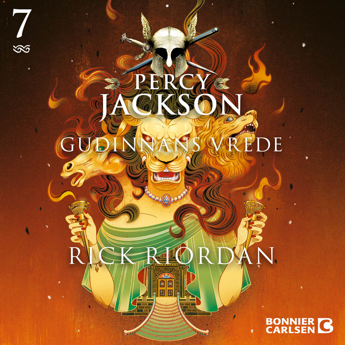 Gudinnans vrede – Ljudbok