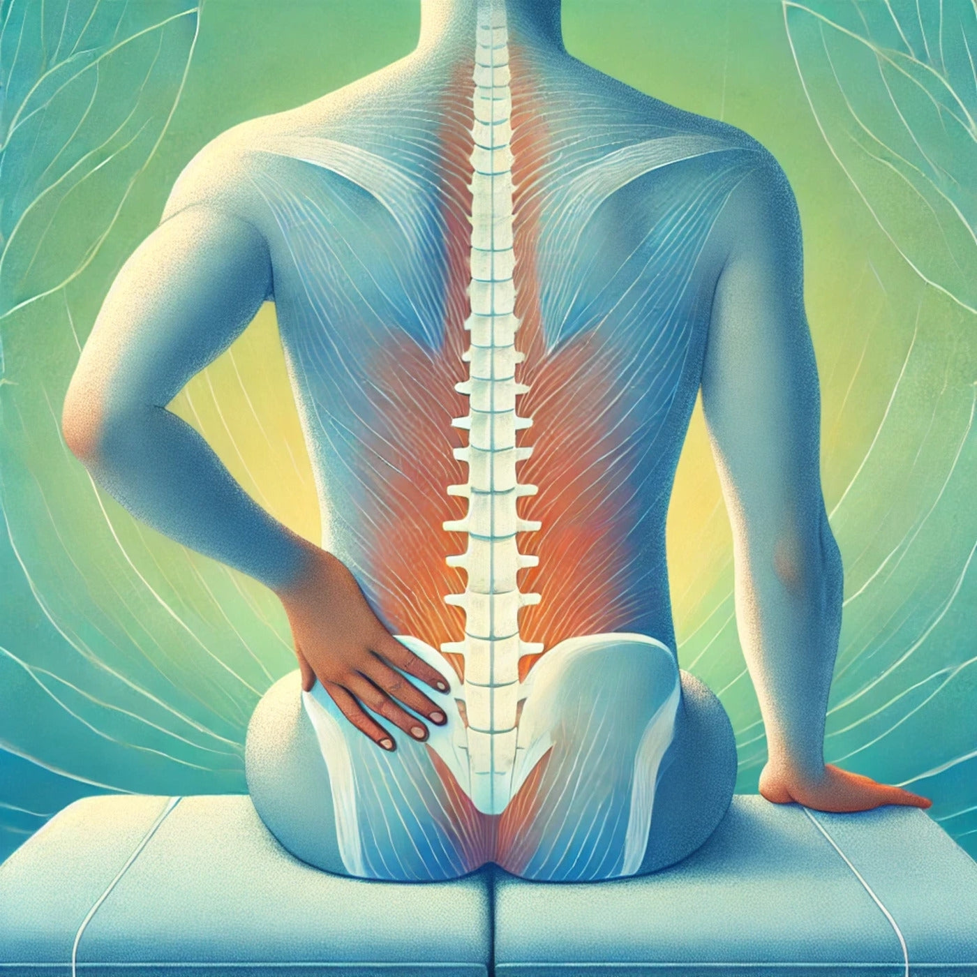 Guidad meditation för smärta i ländryggen – Lätta på spänningar och hitta lindring – Ljudbok