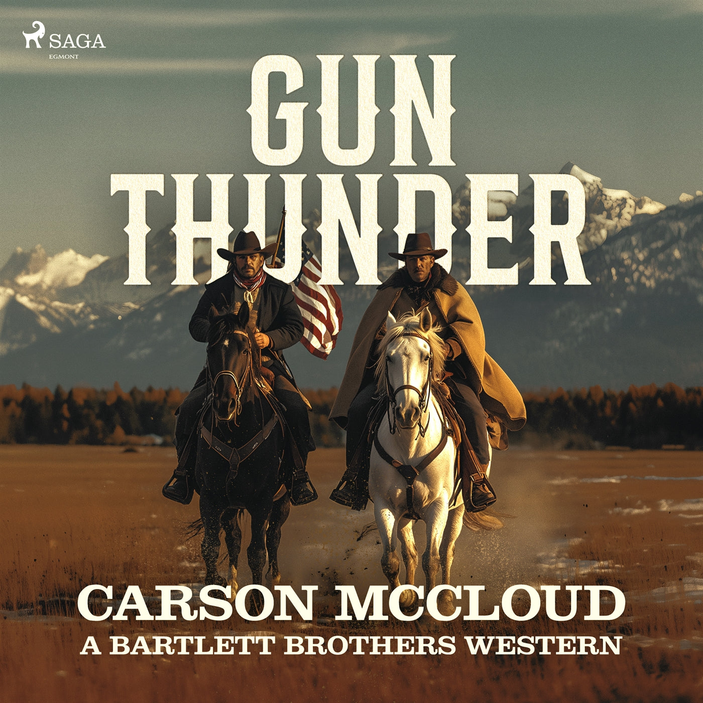 Gun Thunder: A gritty, action-packed American Western saga – Ljudbok