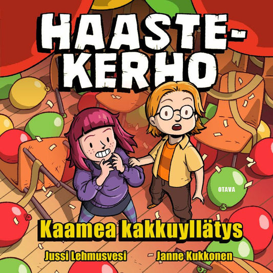 Haastekerho – Kaamea kakkuyllätys – Ljudbok