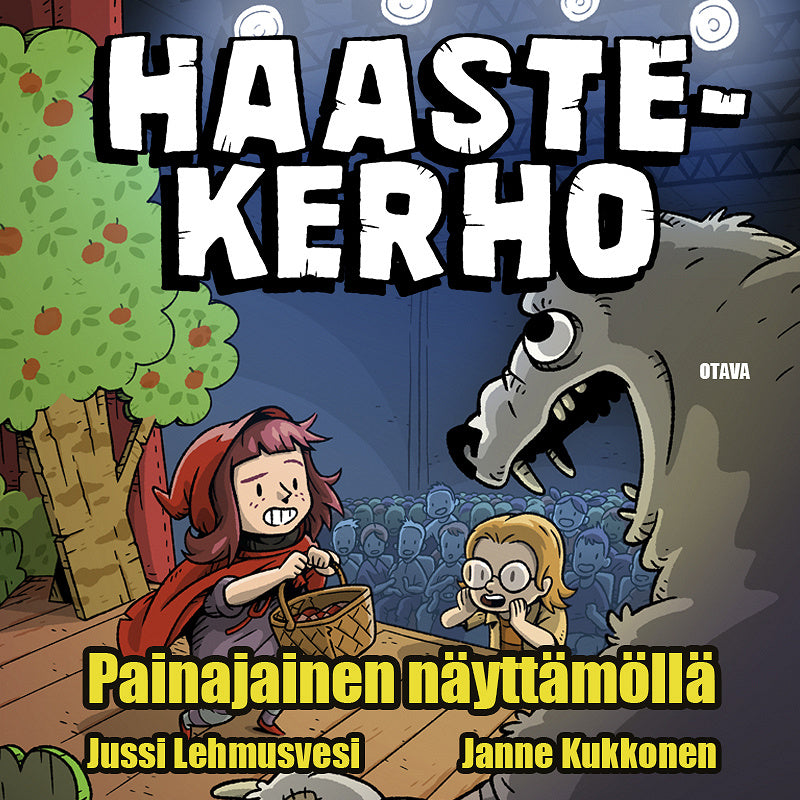 Haastekerho – Painajainen näyttämöllä – Ljudbok