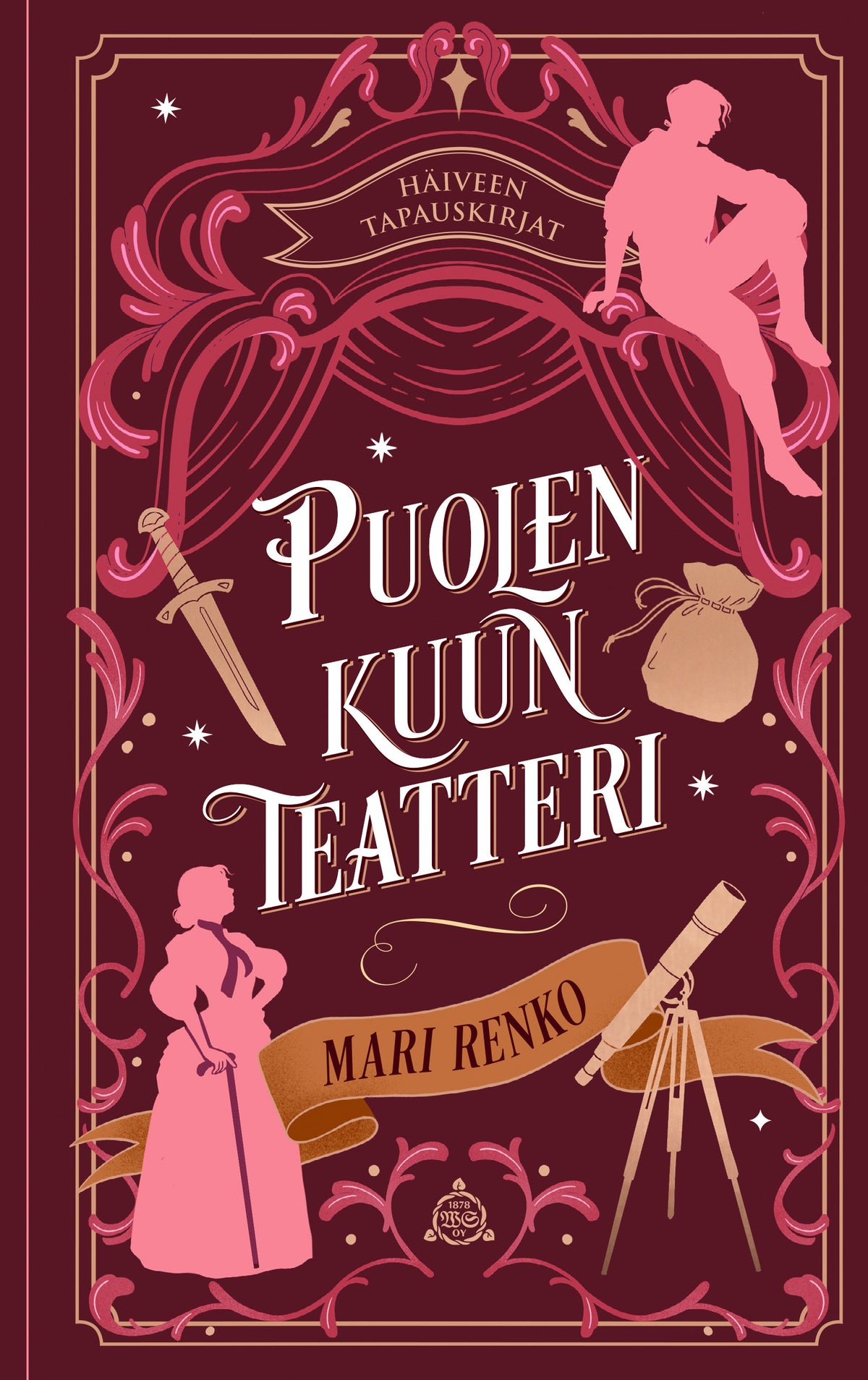 Häiveen tapauskirjat: Puolen kuun teatteri – E-bok
