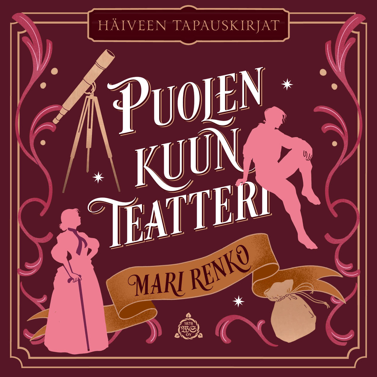 Häiveen tapauskirjat: Puolen kuun teatteri – Ljudbok