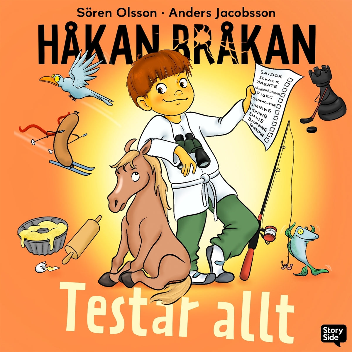 Håkan Bråkan testar allt – Ljudbok