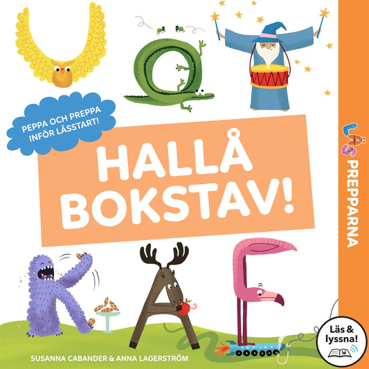 Hallå bokstav! (Läs & lyssna) – E-bok
