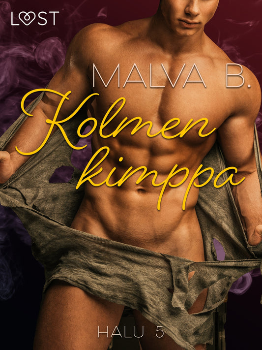 Halu 5: Kolmen kimppa - eroottinen novelli – E-bok