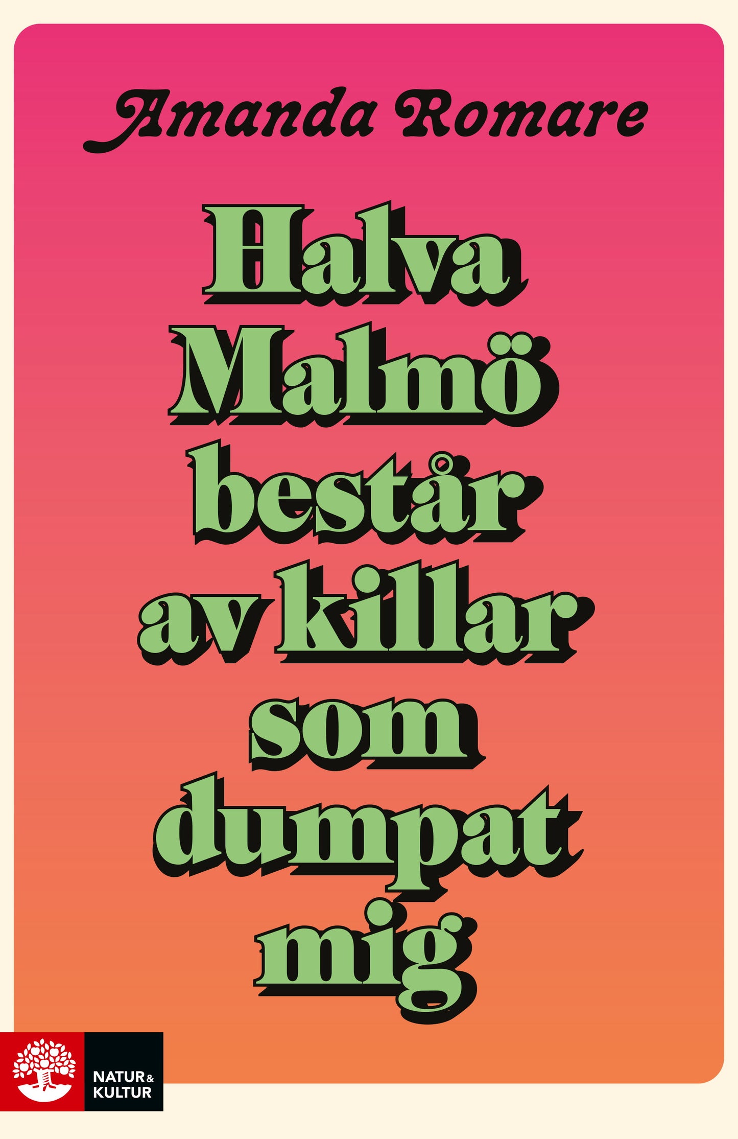 Halva Malmö består av killar som dumpat mig – E-bok